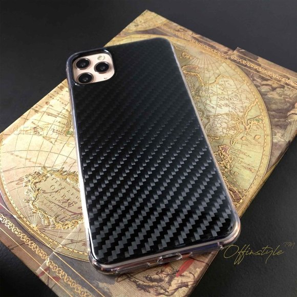 Carbon fiber design print iPhone Cases- IPHONE 13 MINI, IPHONE 13 PRO, IPHONE 12 - Picture 12 of 15